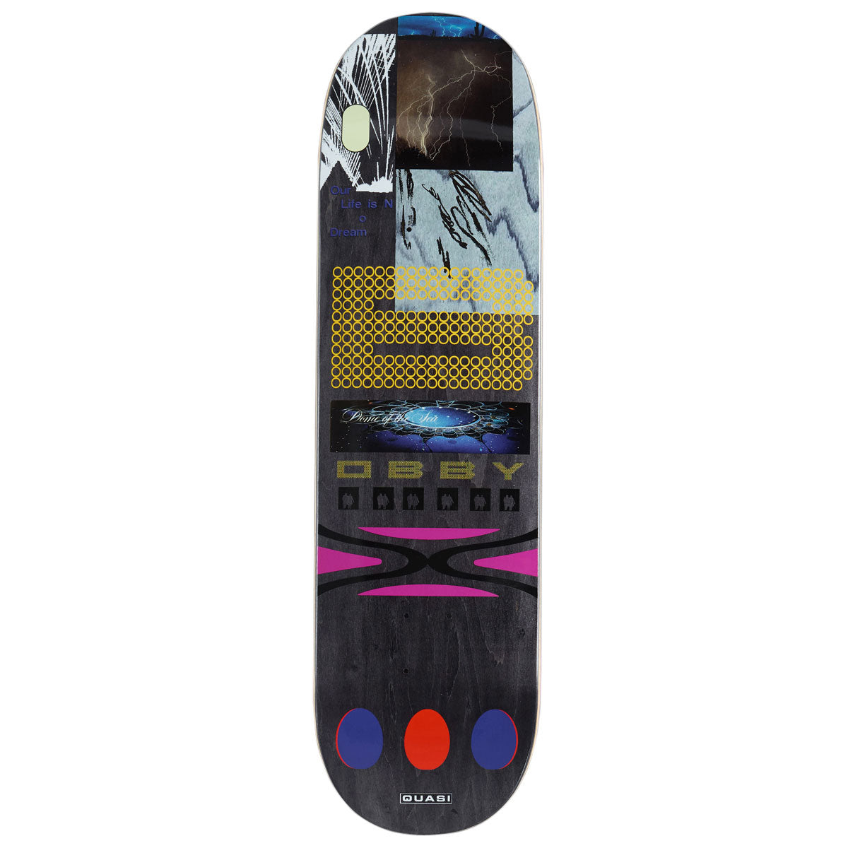 Quasi De Keyzer Thunder Skateboard Deck - 8.625