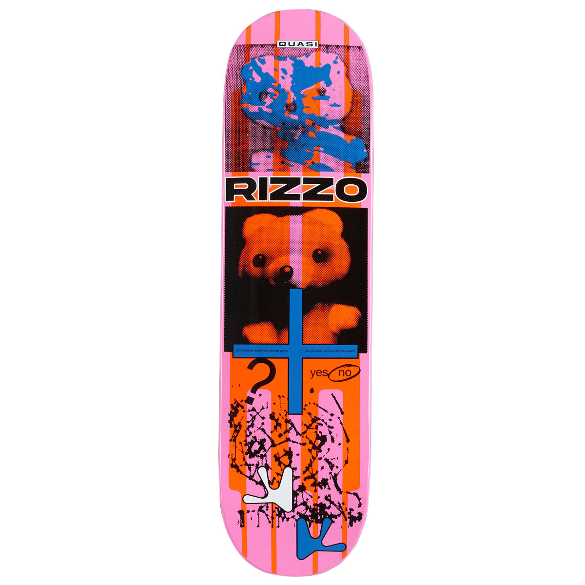 Quasi Rizzo Stuffie Skateboard Deck - 8.125