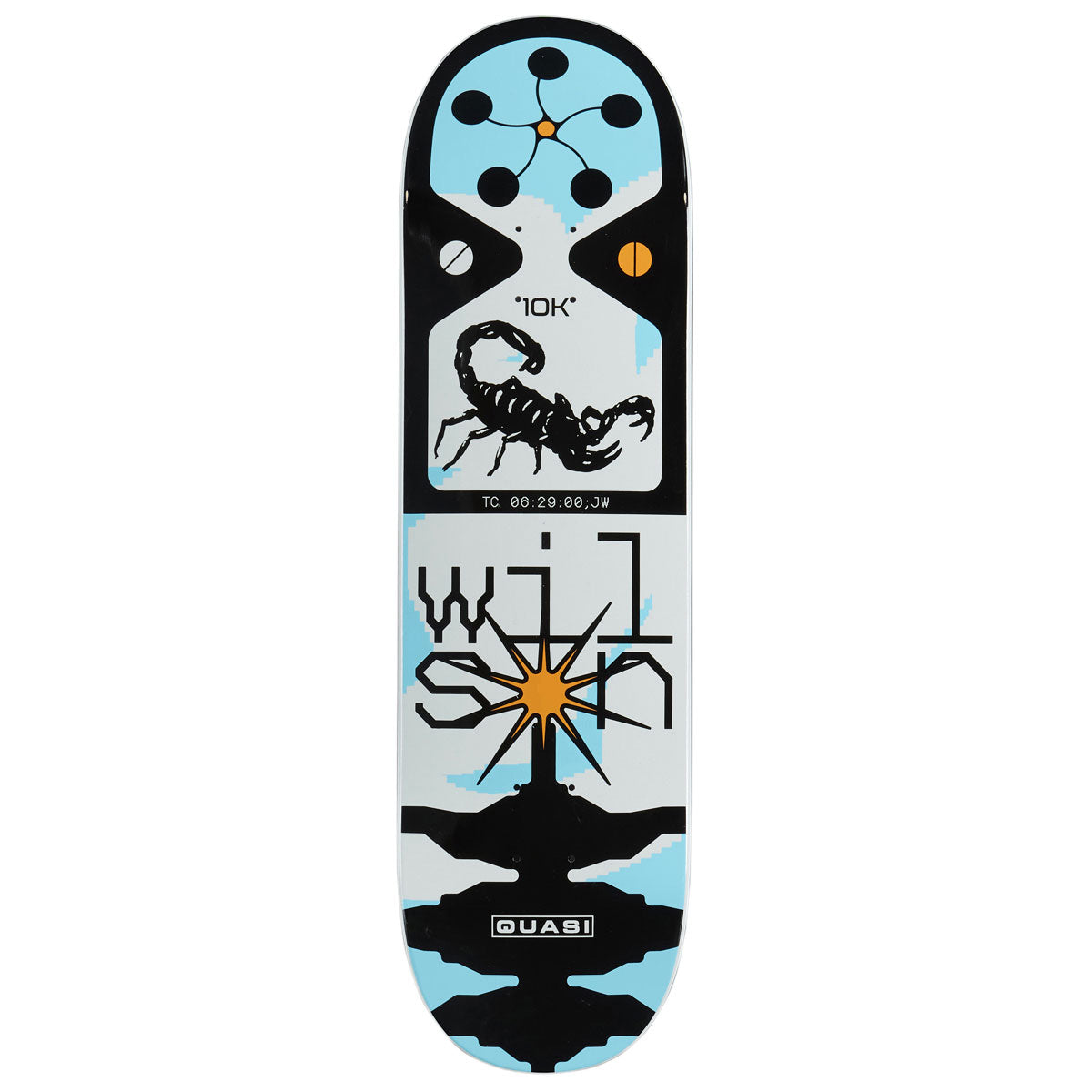 Quasi Wilson Y2K Skateboard Deck - 8.75