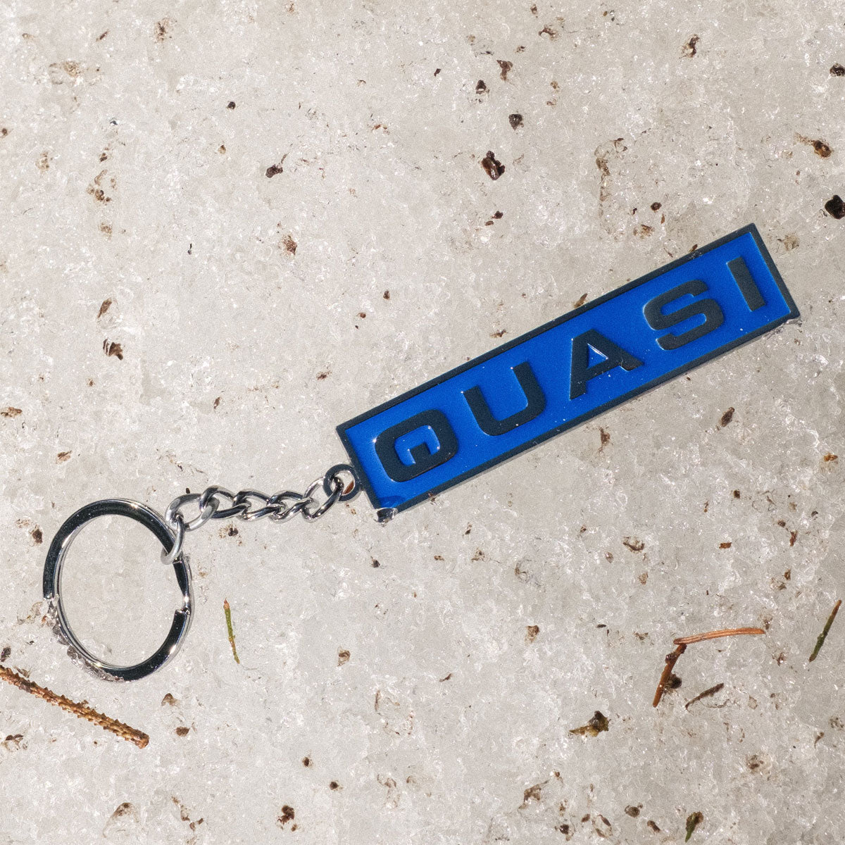 Quasi Euro Keychain - Blue image 2