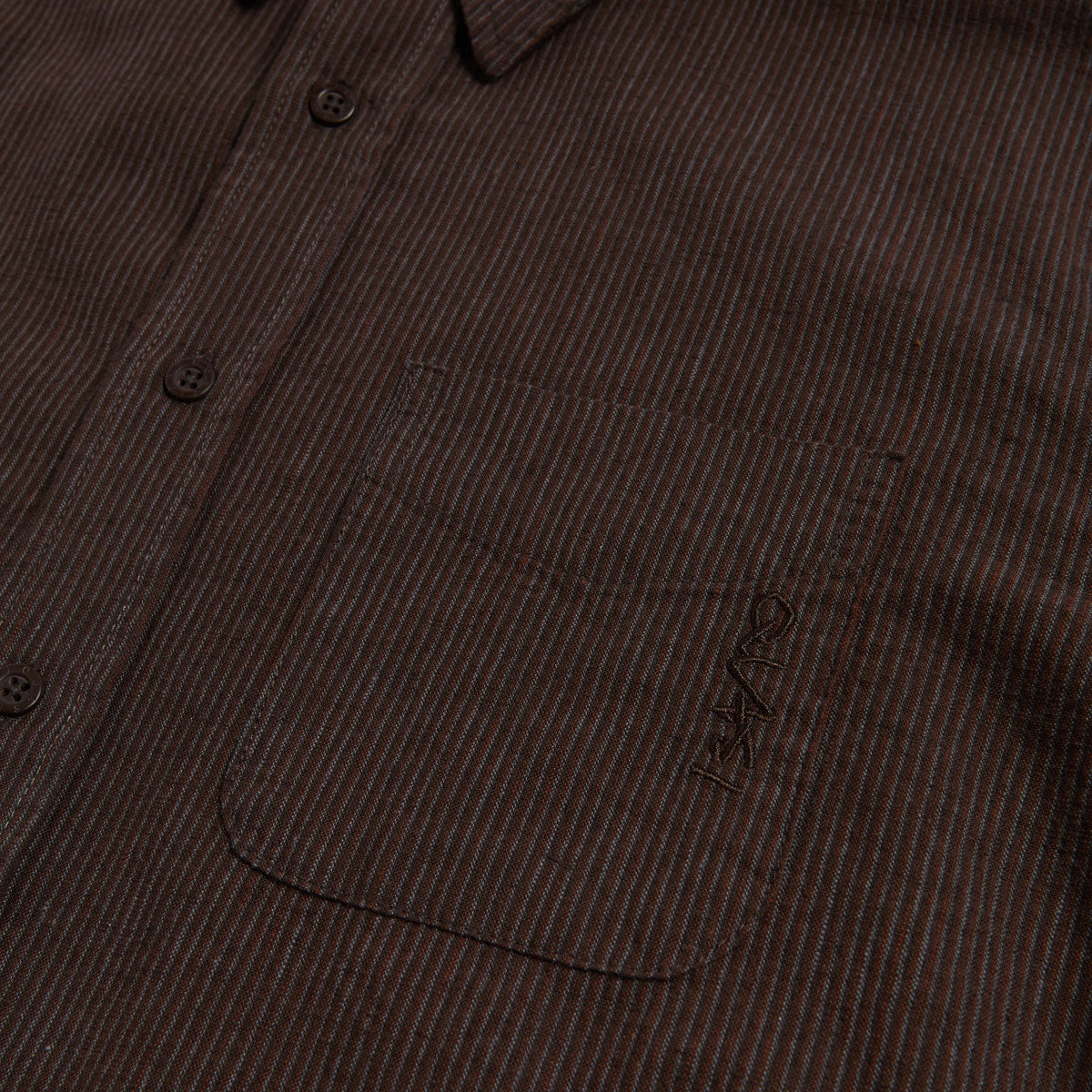 Quasi Kalvin Button Up Shirt - Hickory image 2