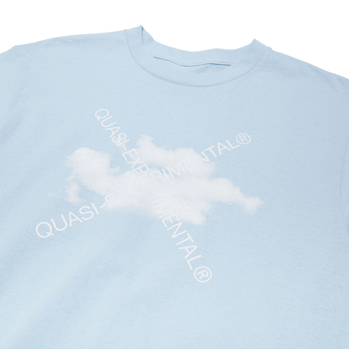 Quasi Cloud T-Shirt - Powder Blue image 3