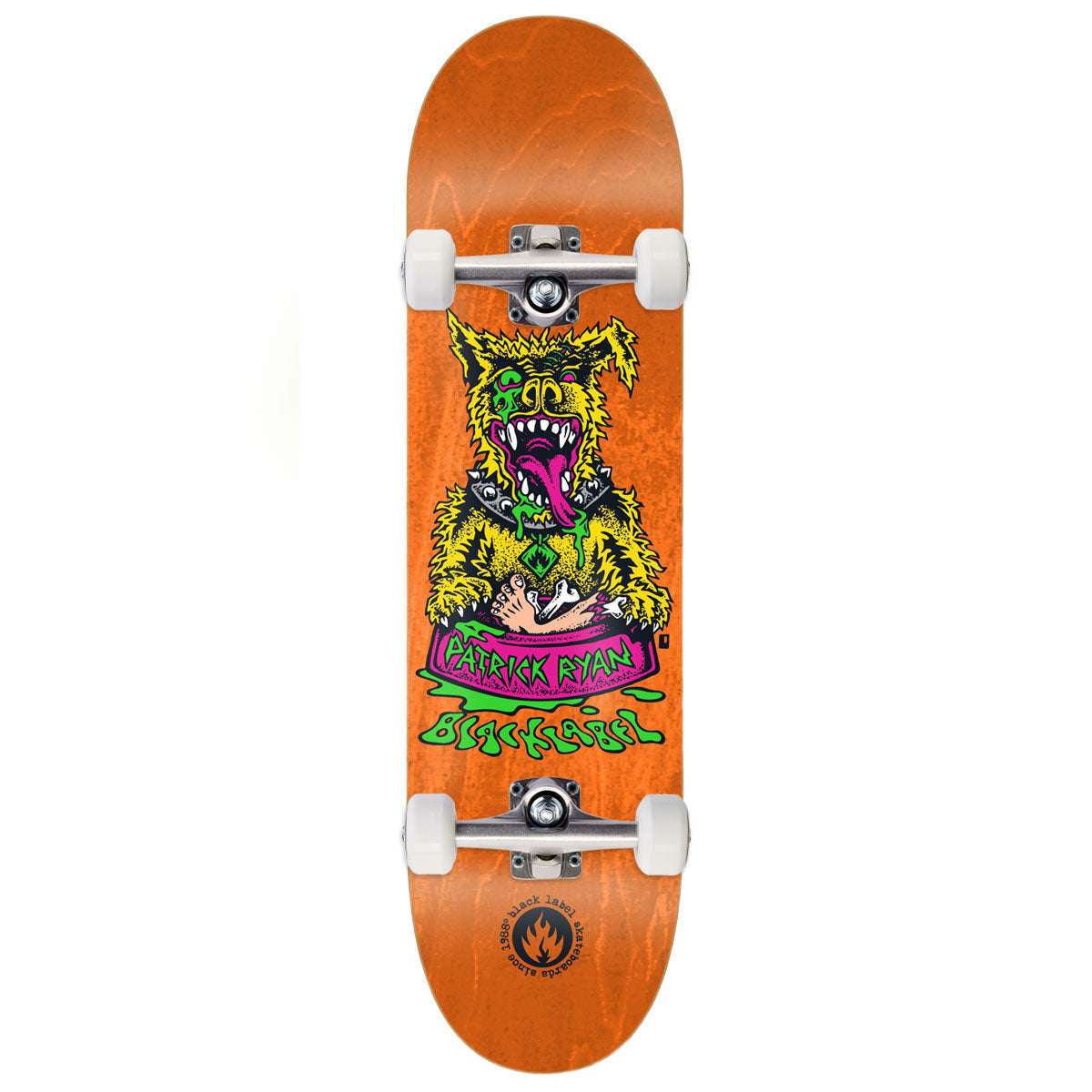 Black Label Patrick Ryan Sick Dog Skateboard Complete - 8.50