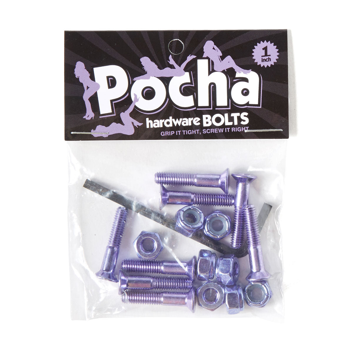 Pocha World Party Allen Hardware - Purple - 1