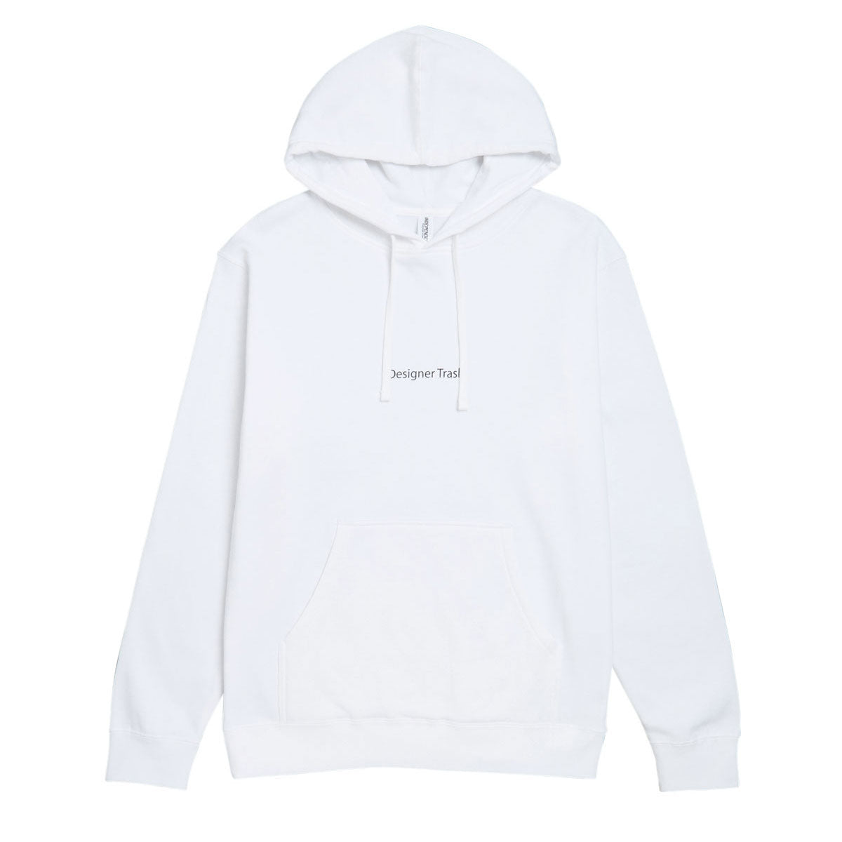 Designer Trash Hoodie - White image 1