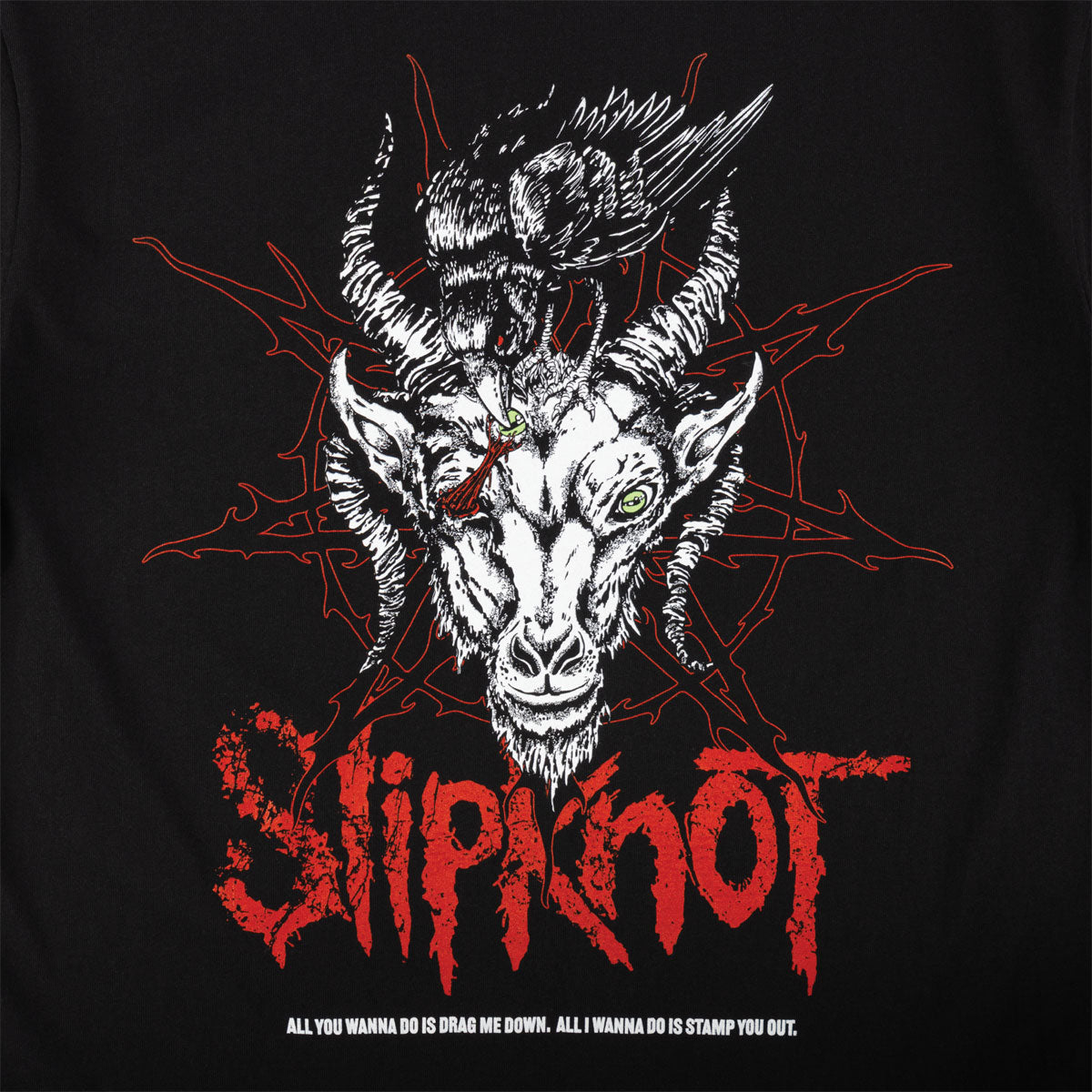Welcome x Slipknot Spit It Out T-Shirt - Black image 3