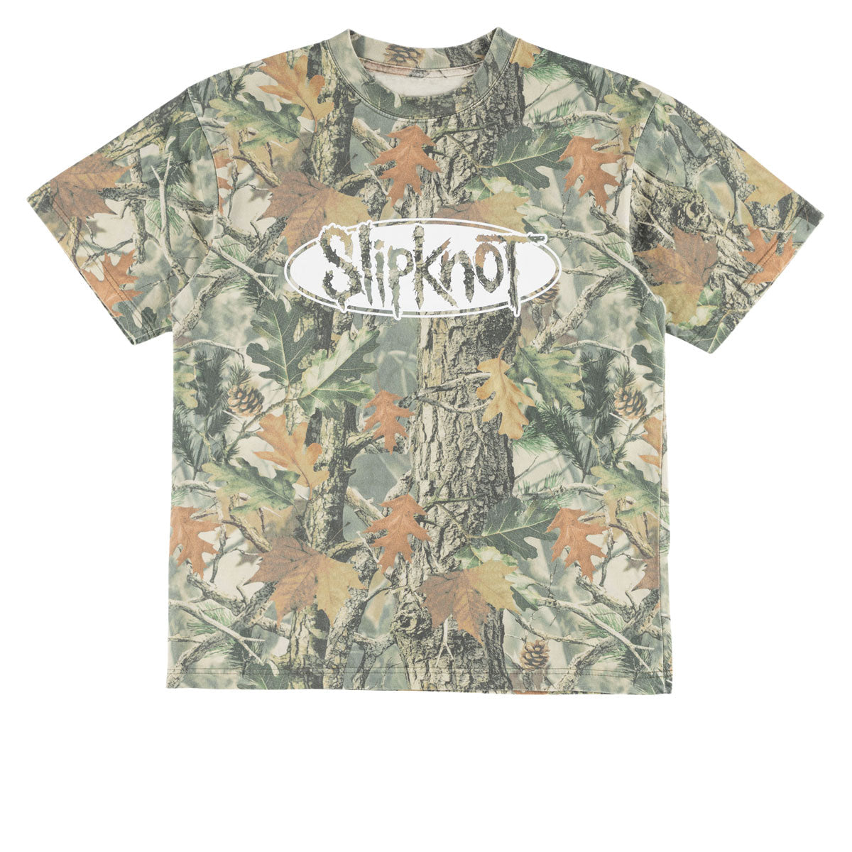 Welcome x Slipknot Oval Camo T-Shirt - Camo image 1