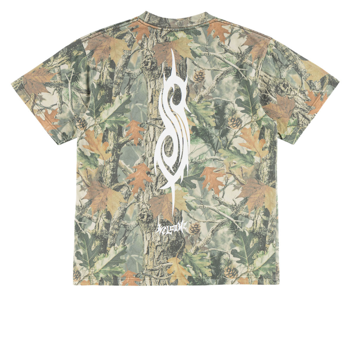 Welcome x Slipknot Oval Camo T-Shirt - Camo image 2