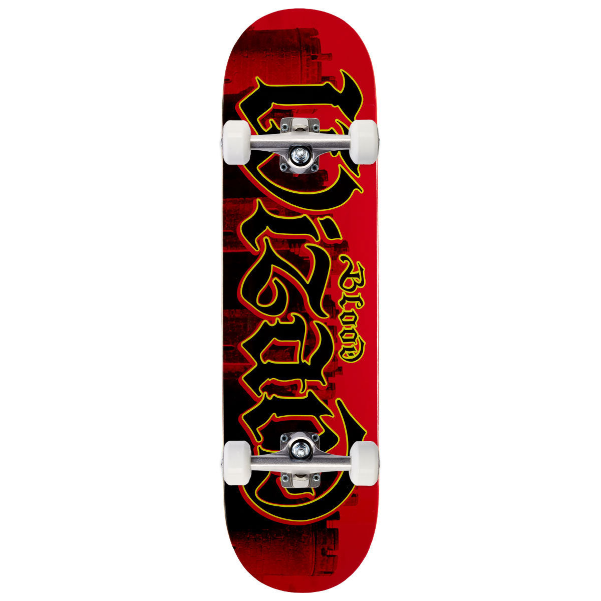 Blood Wizard Script Skateboard Complete - Red - 8.50