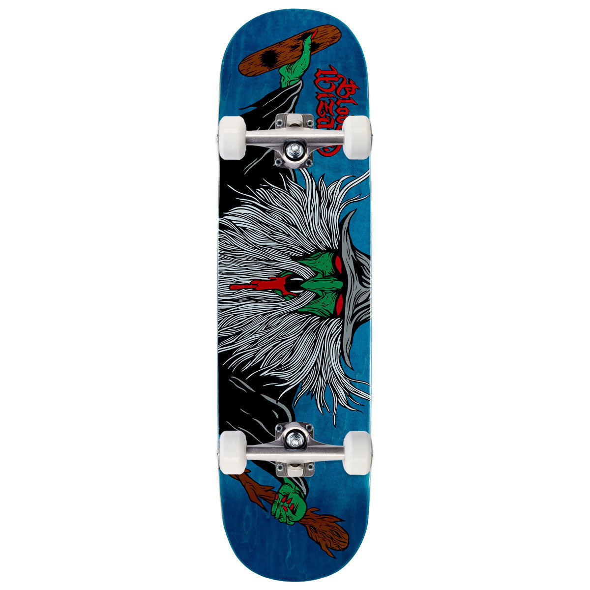 Blood Wizard Flying Wizard Skateboard Complete - 8.375