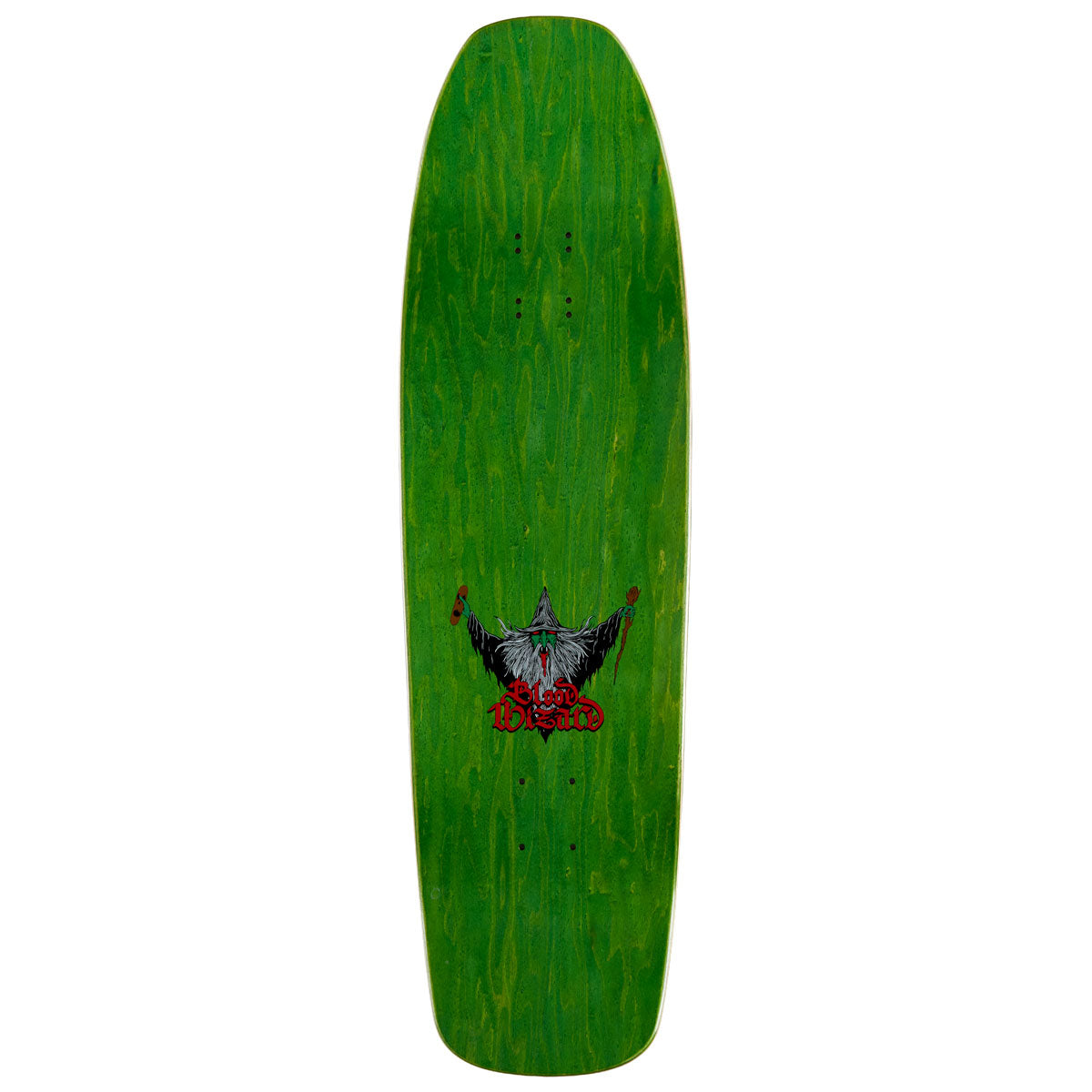 Blood Wizard Flying Wizard Shaped Skateboard Complete - 9.25
