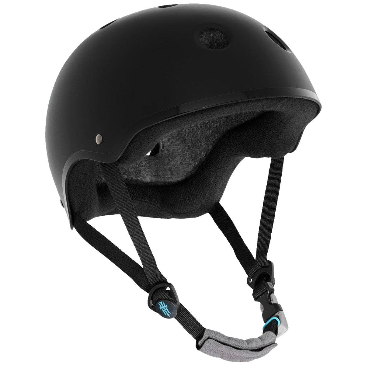Yepa T-Shell Hawk Helmet - Matte Black/Teal image 2