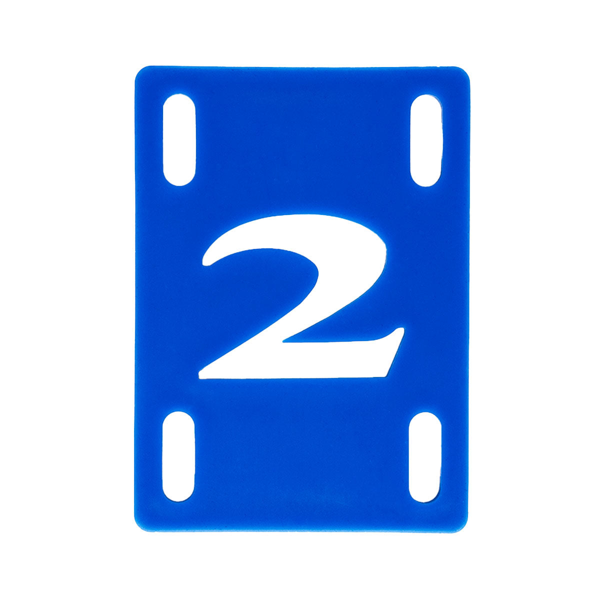 2 Riser Pads Risers - Blue - 1/4