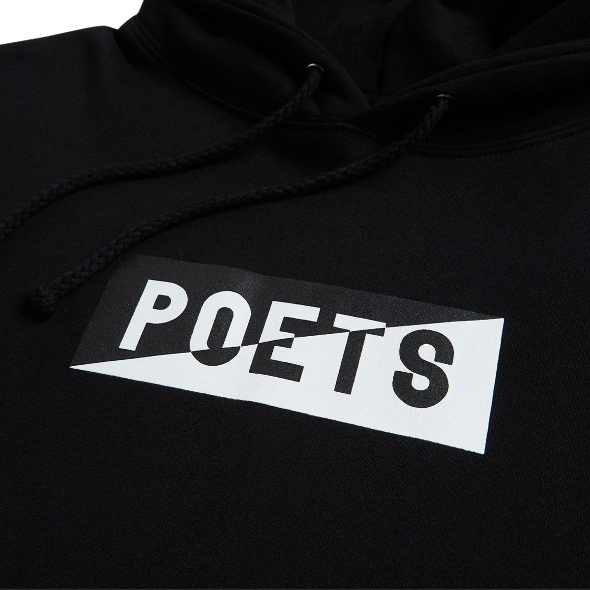 Poets Cinzano Screened Hoodie - Black image 2