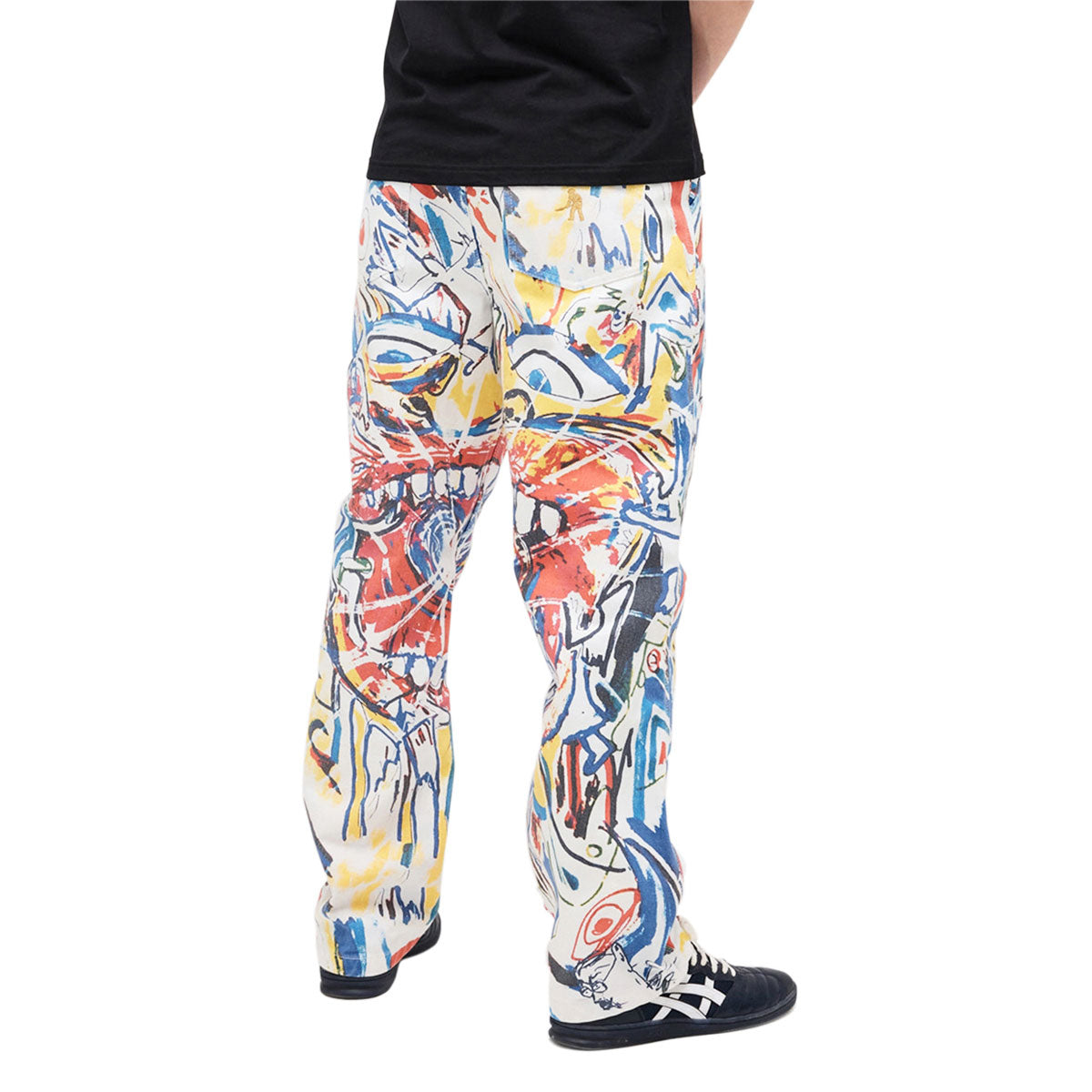 Passport Goes Around Workers Club Classic Jeans - Multi image 3