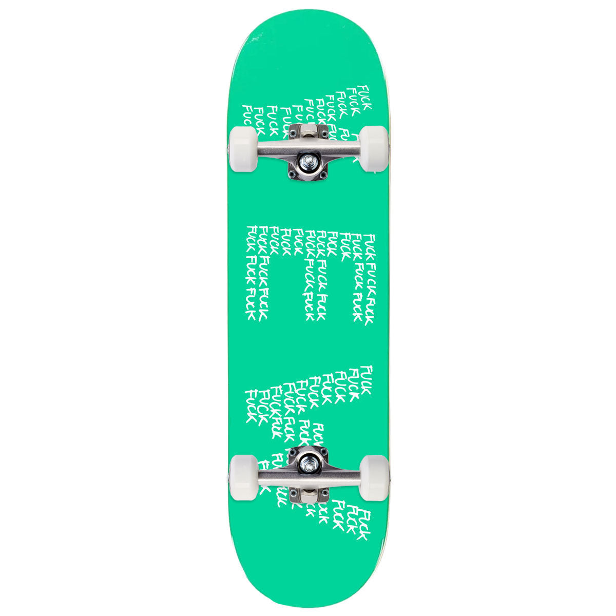 Yew F-Yew Skateboard Complete - Green - 8.75