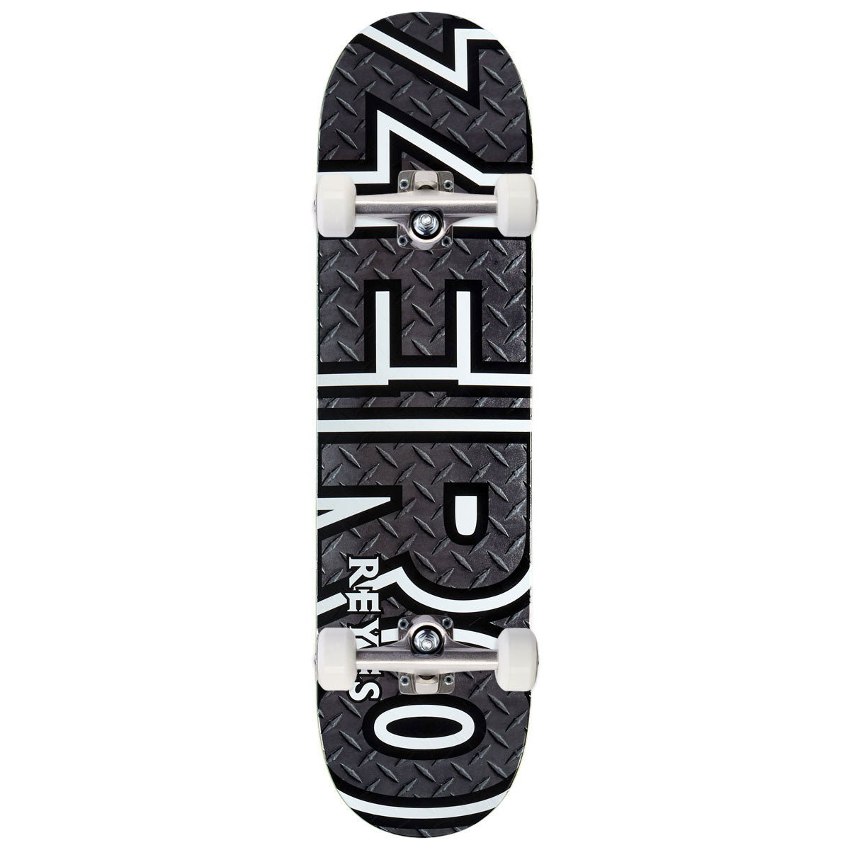 Zero Reyes Signature Bold Diamond Plate Skateboard Complete - 8.25