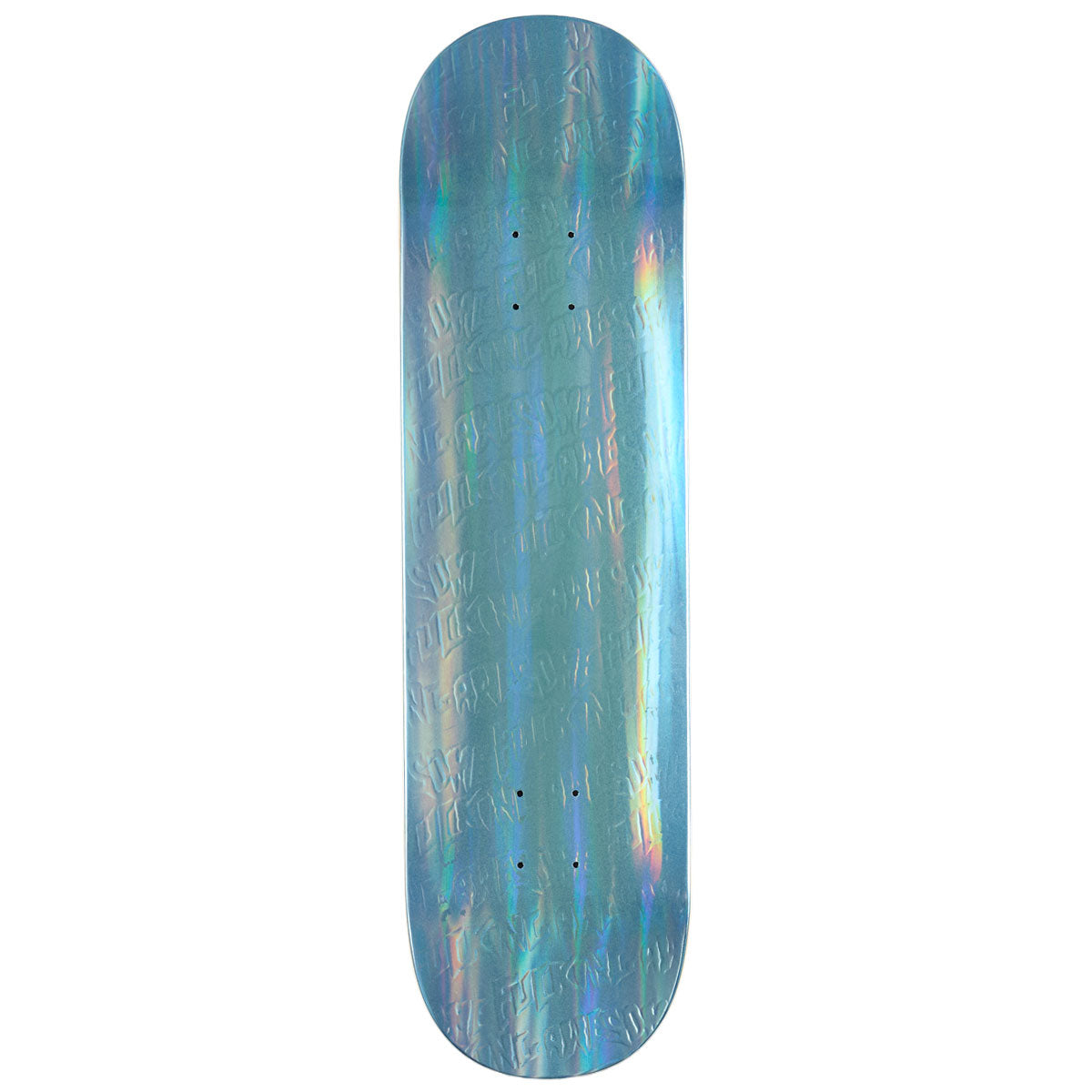Fucking Awesome Embossed Color Skateboard Deck - Gamma Ray Blue - 8.50
