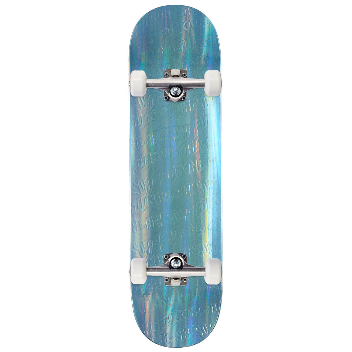 Fucking Awesome Embossed Color Skateboard Complete - Gamma Ray Blue - 8.50