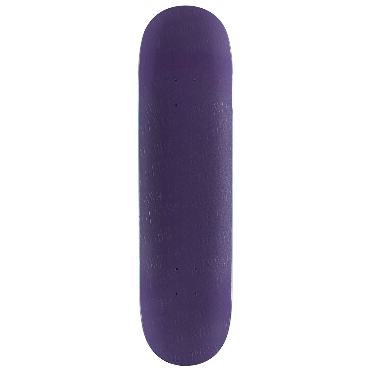 Fucking Awesome Embossed Color Skateboard Deck - Phantom Purple - 8.18