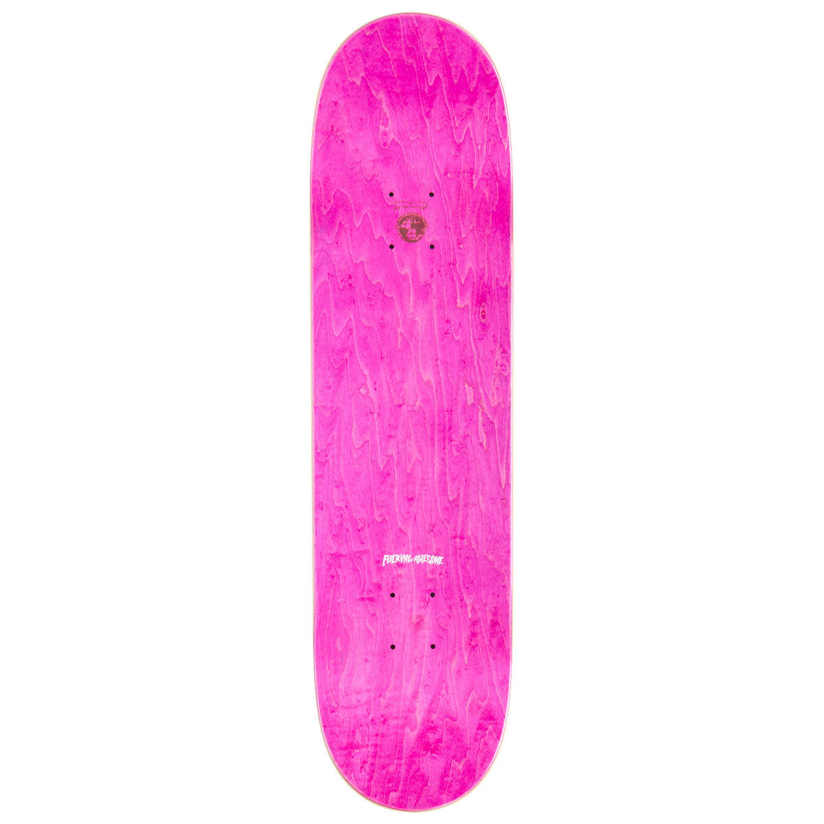 Fucking Awesome Embossed Color Skateboard Complete - Phantom Purple - 8.18
