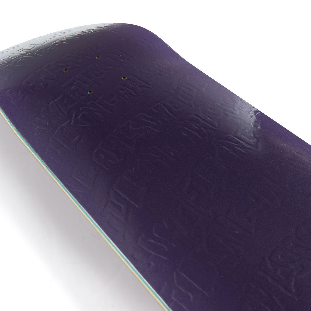 Fucking Awesome Embossed Color Skateboard Deck - Phantom Purple - 8.18