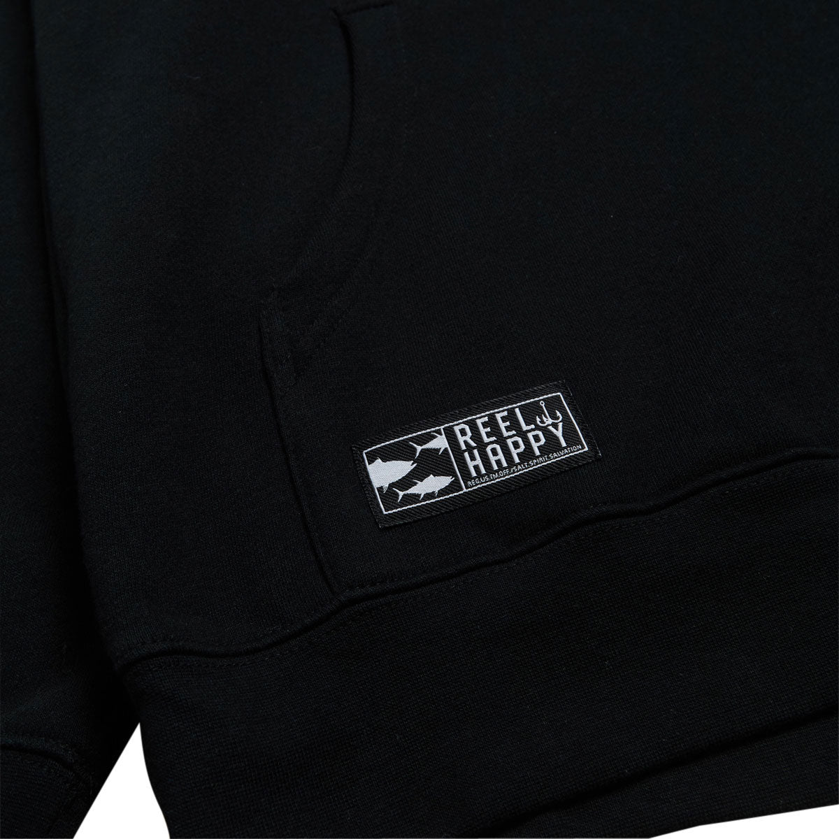 Reel Happy Birds Nest Hoodie - Black image 5