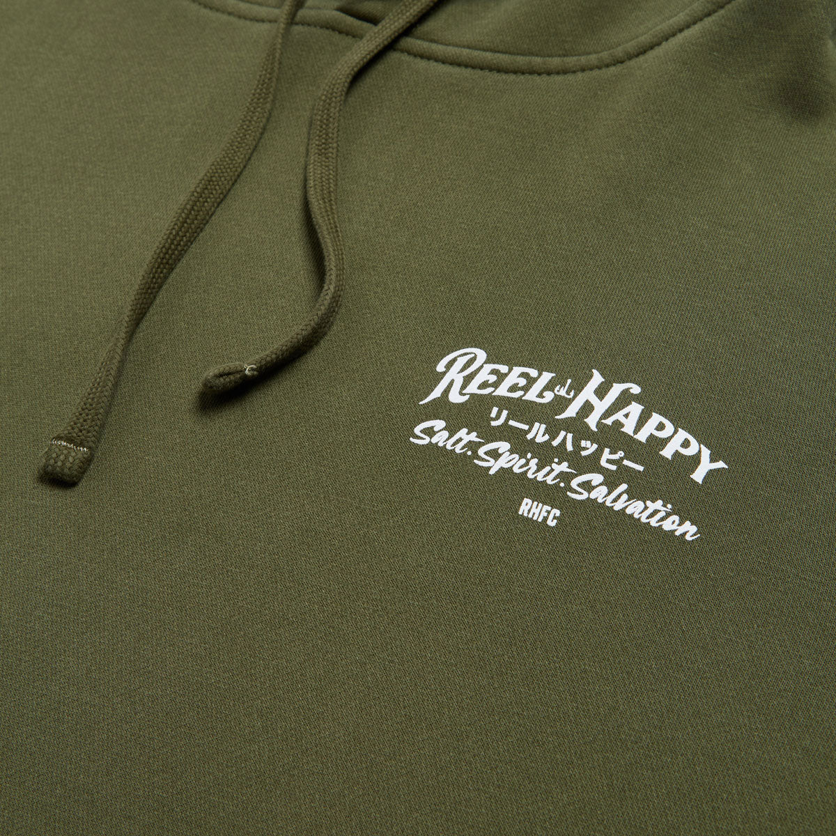 Reel Happy Hanten No Aru Hoodie - Pigment Army image 3