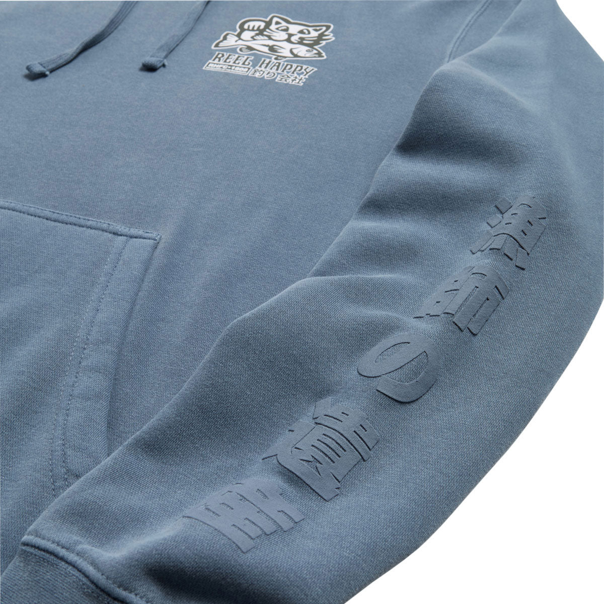 Reel Happy Masu Hoodie - Pigment Slate image 2