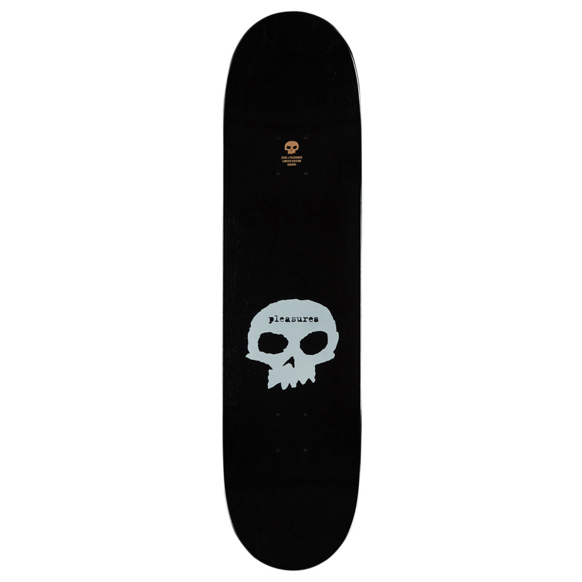 Zero x Pleasures Skulls Skateboard Complete - 8.25