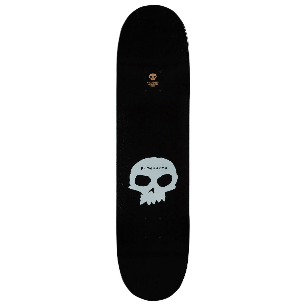 Zero x Pleasures Skulls Skateboard Deck - 8.50