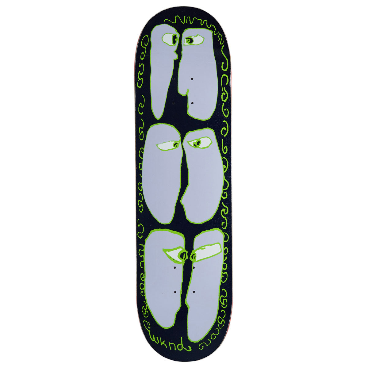 WKND Enzyme B.E.E.F MC Skateboard Deck - Black - 8.50