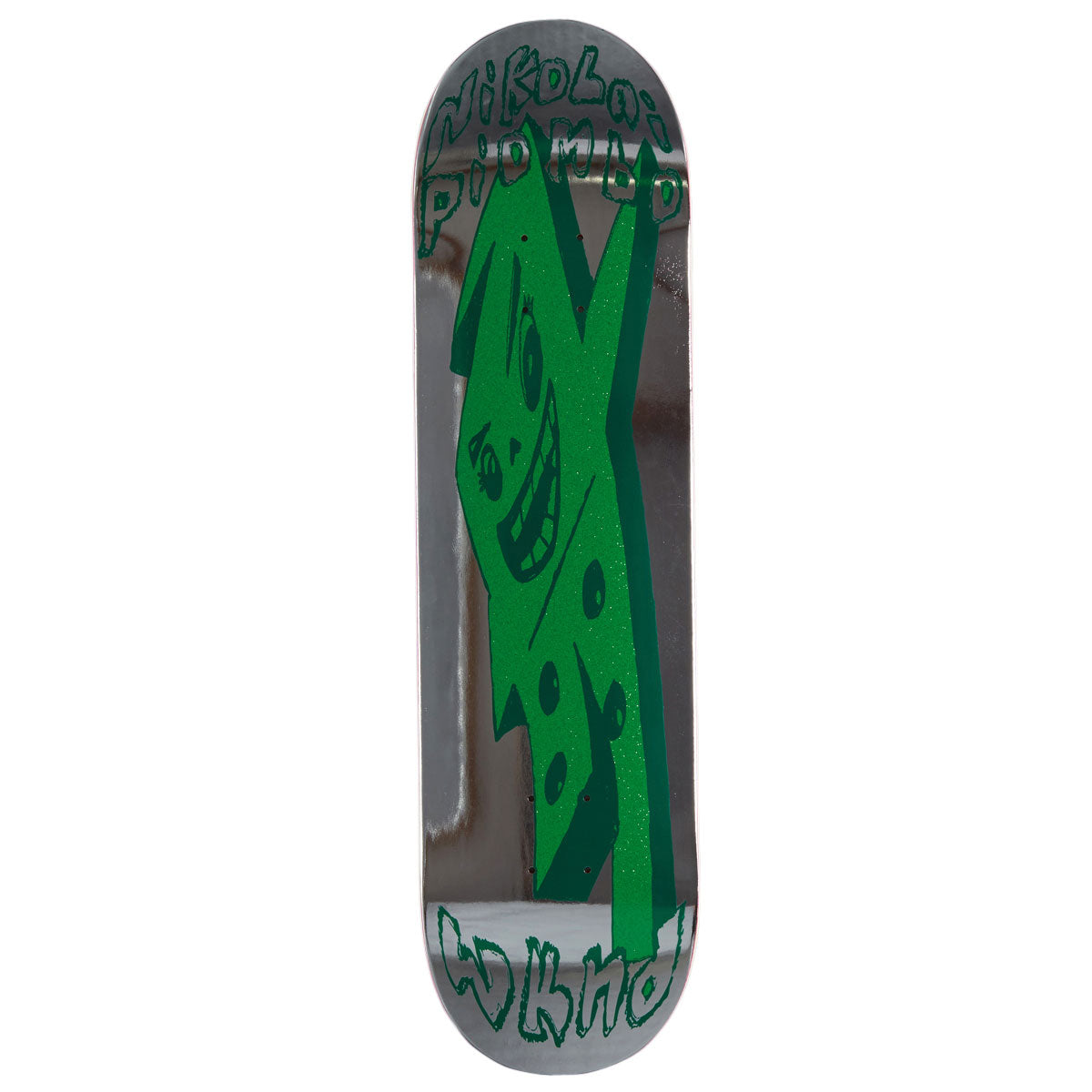 WKND Domino Nikolai Piombo MC Skateboard Deck - Silver - 8.25