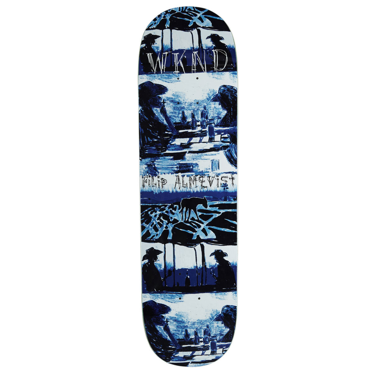 WKND Jubb Filip Almqvist SN Skateboard Deck - Blue - 8.60