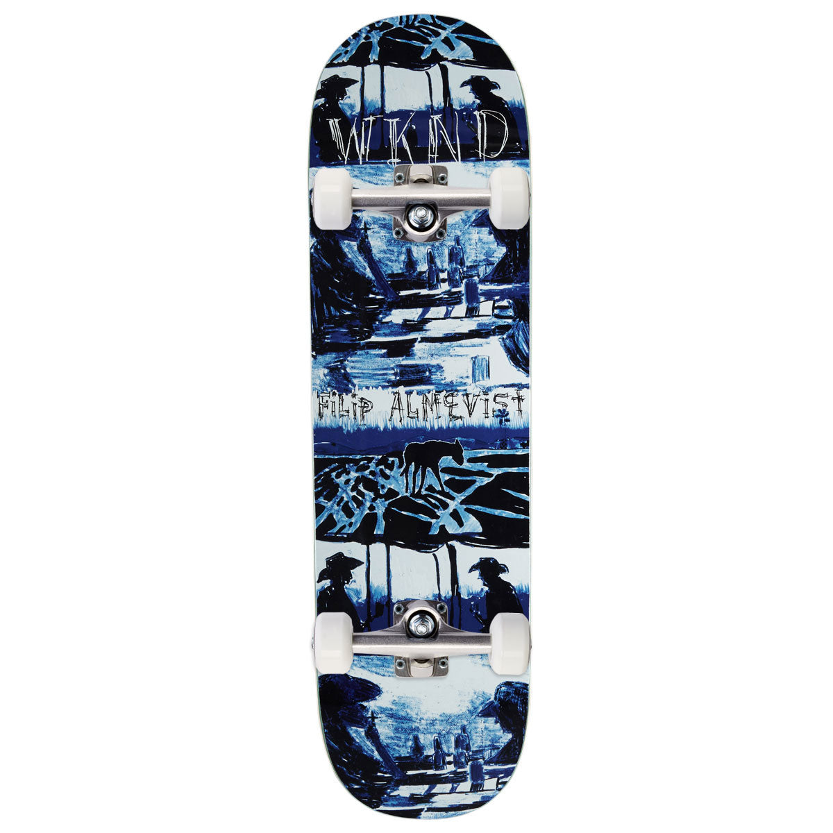 WKND Jubb Filip Almqvist SN Skateboard Complete - Blue - 8.60