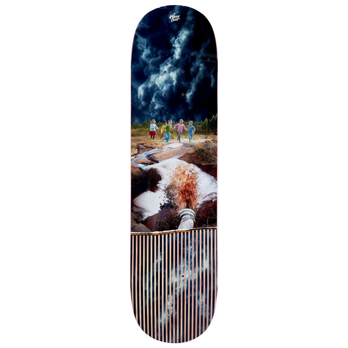 The Killing Floor Caution Kids At Play Skateboard Deck - 8.00