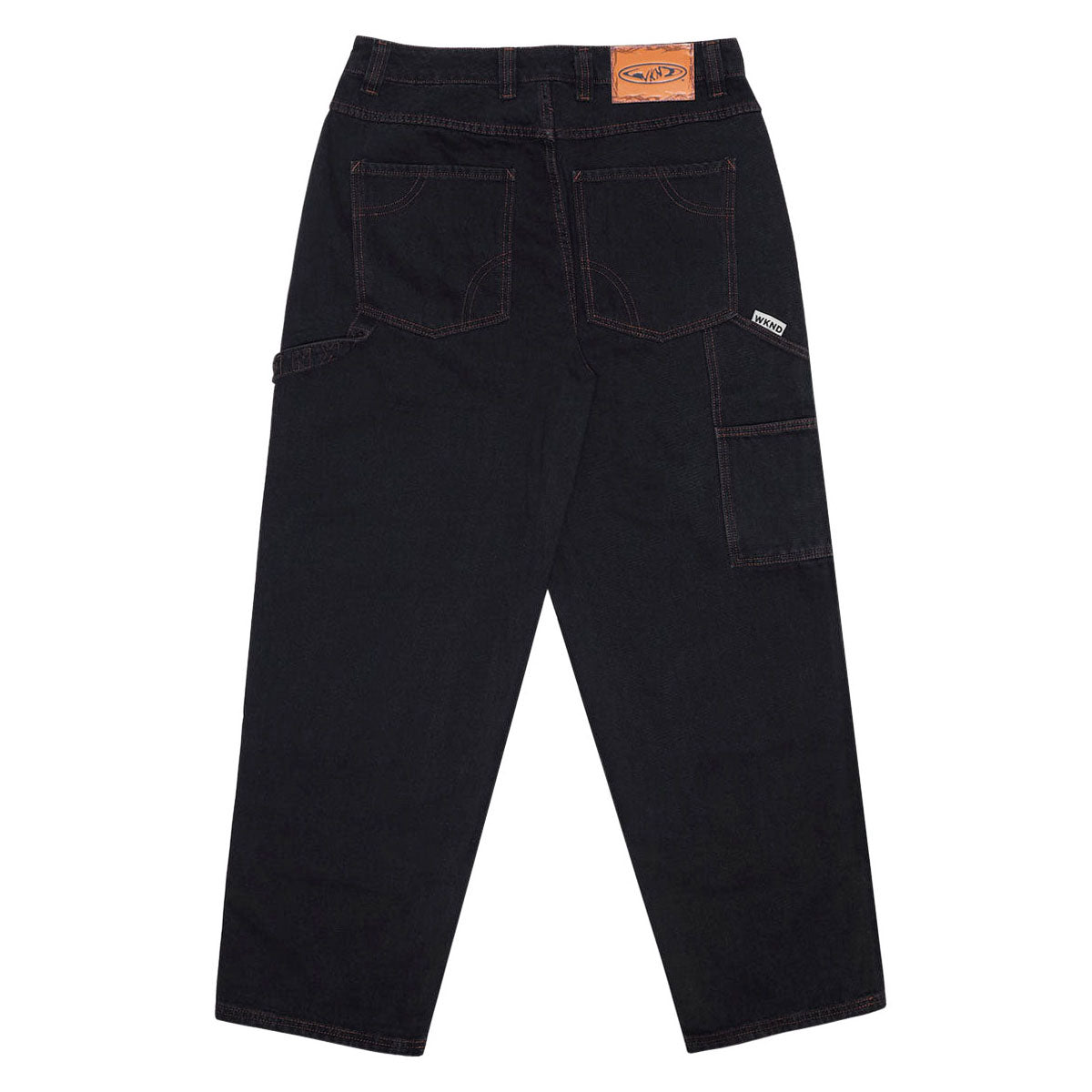 WKND Damn Near Carpenter Double Knee Jeans - Black image 2