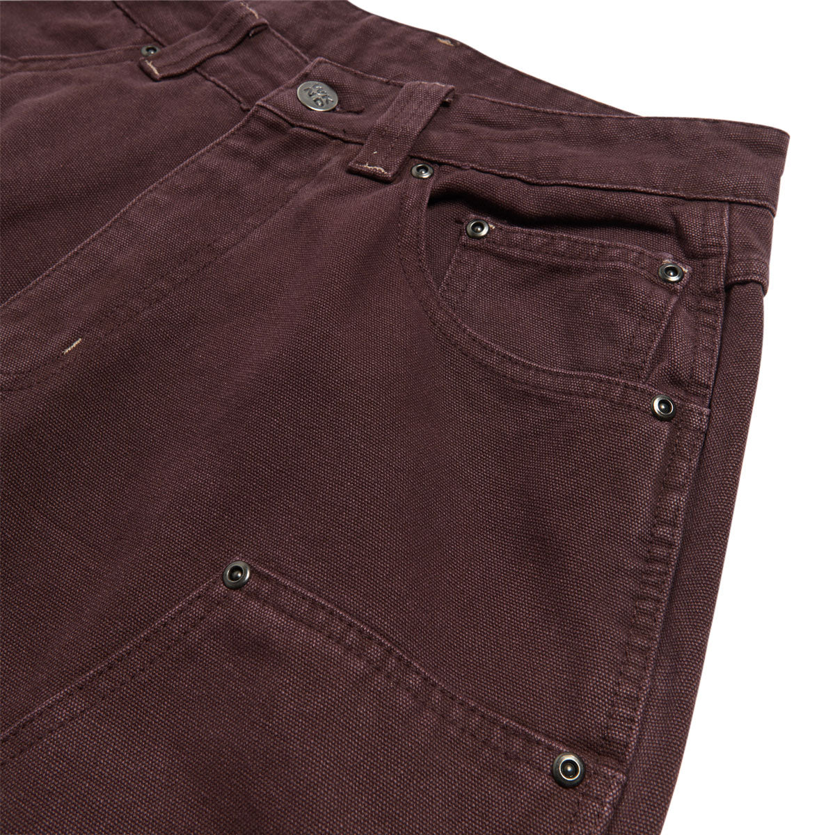 WKND Damn Near Carpenter Single Knee Canvas Pants - Brown image 3