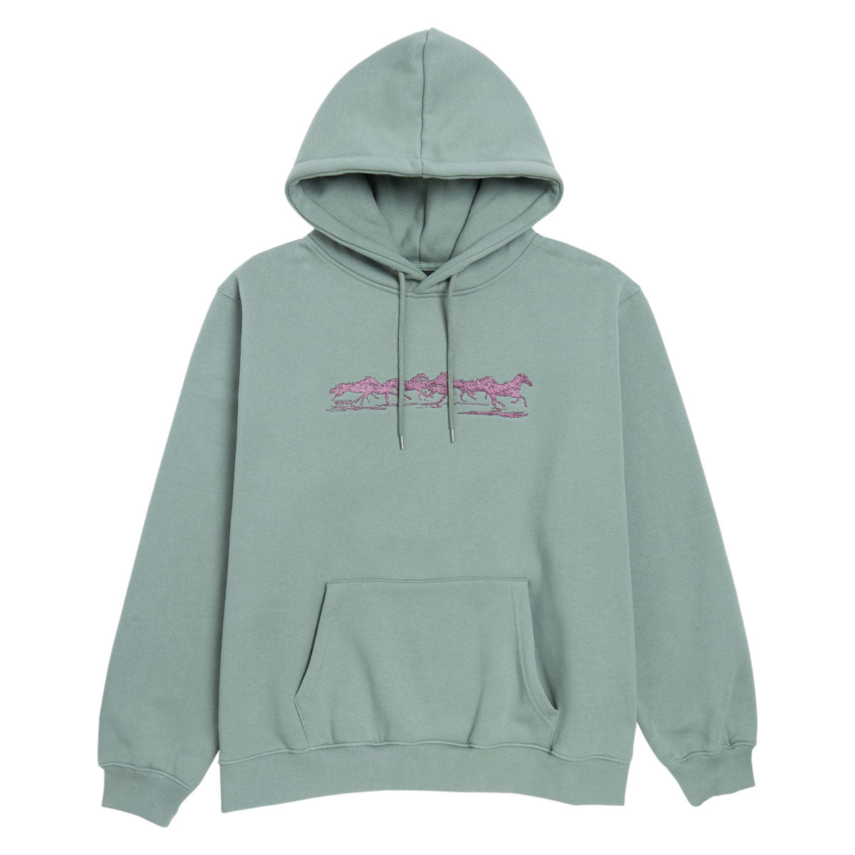 WKND Silver Stallion Hoodie - Sage Green image 1