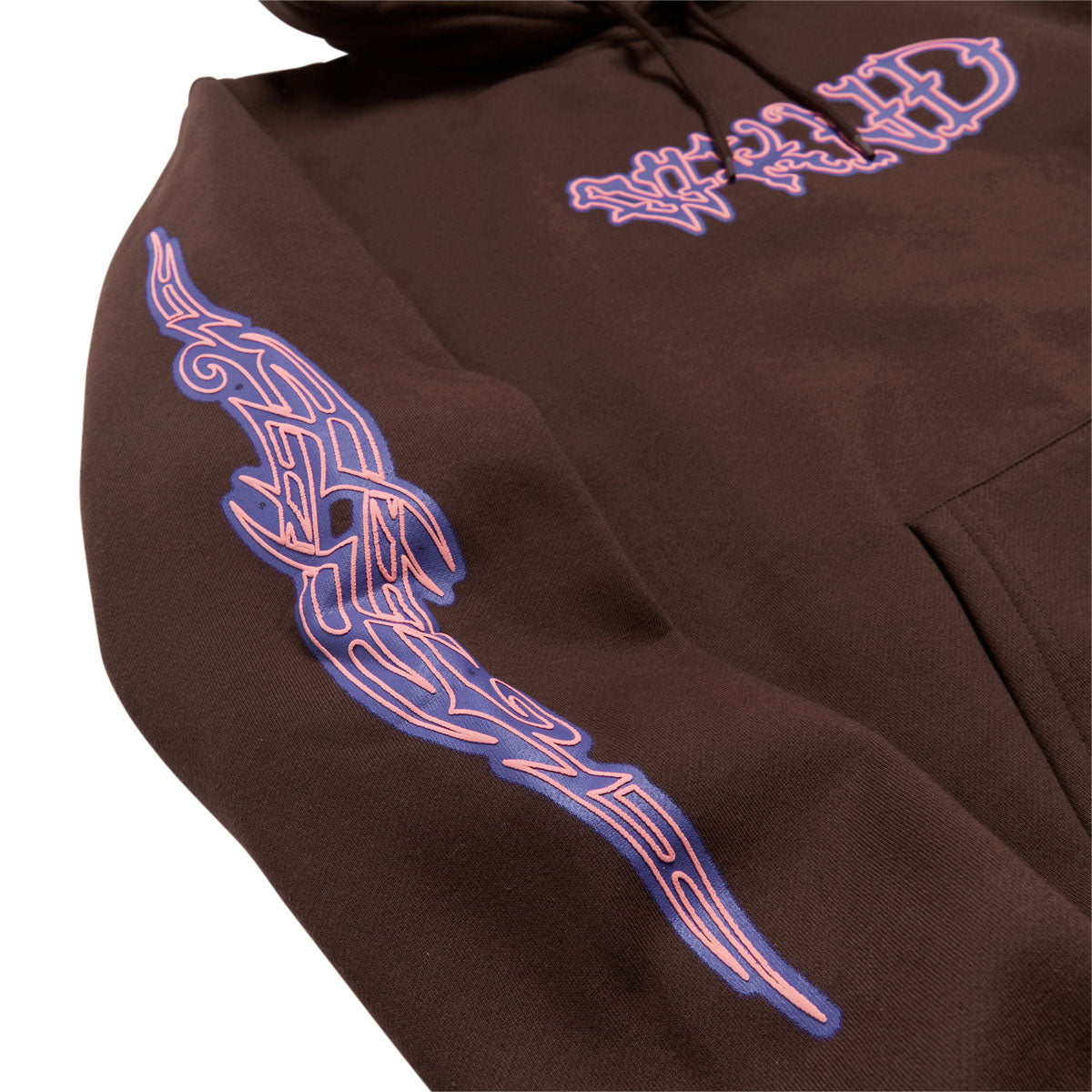 WKND Huldra Script Hoodie - Brown image 2