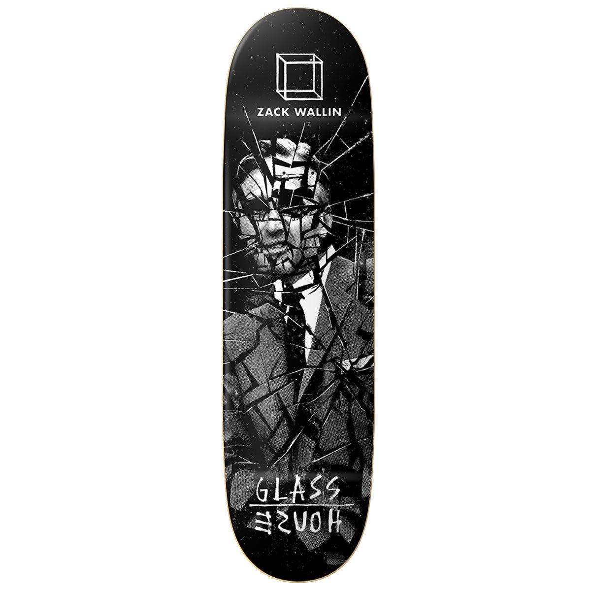 Glass House Wallen Shattered Skateboard Deck - 8.675