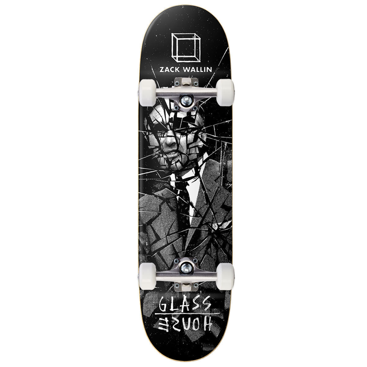 Glass House Wallen Shattered Skateboard Complete - 8.675
