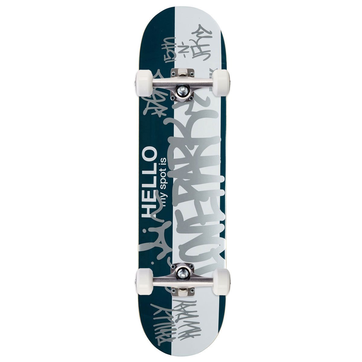 DGK Hello Love Park Skateboard Complete - Green - 8.25