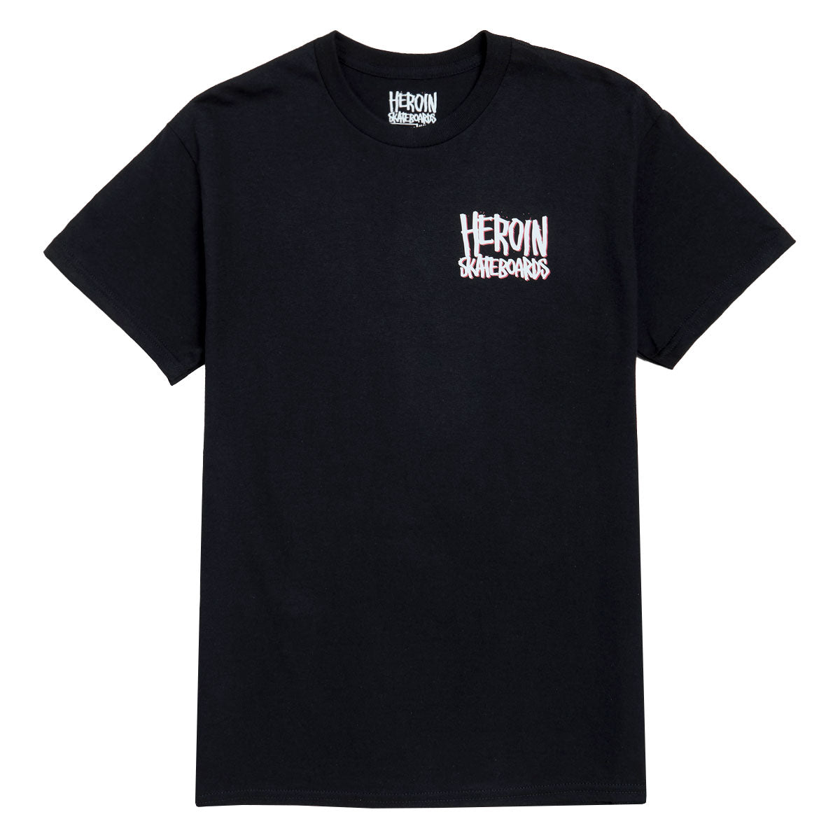Heroin Nightmare On Egg Street T-Shirt - Black image 2