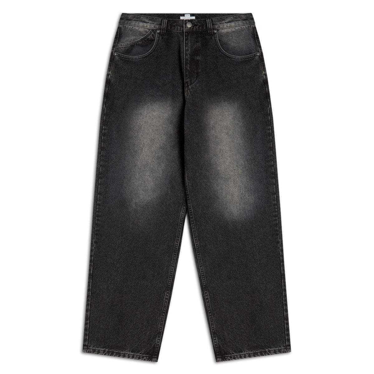 CCS Baggy Straight Denim Jeans - Pavement Black image 4
