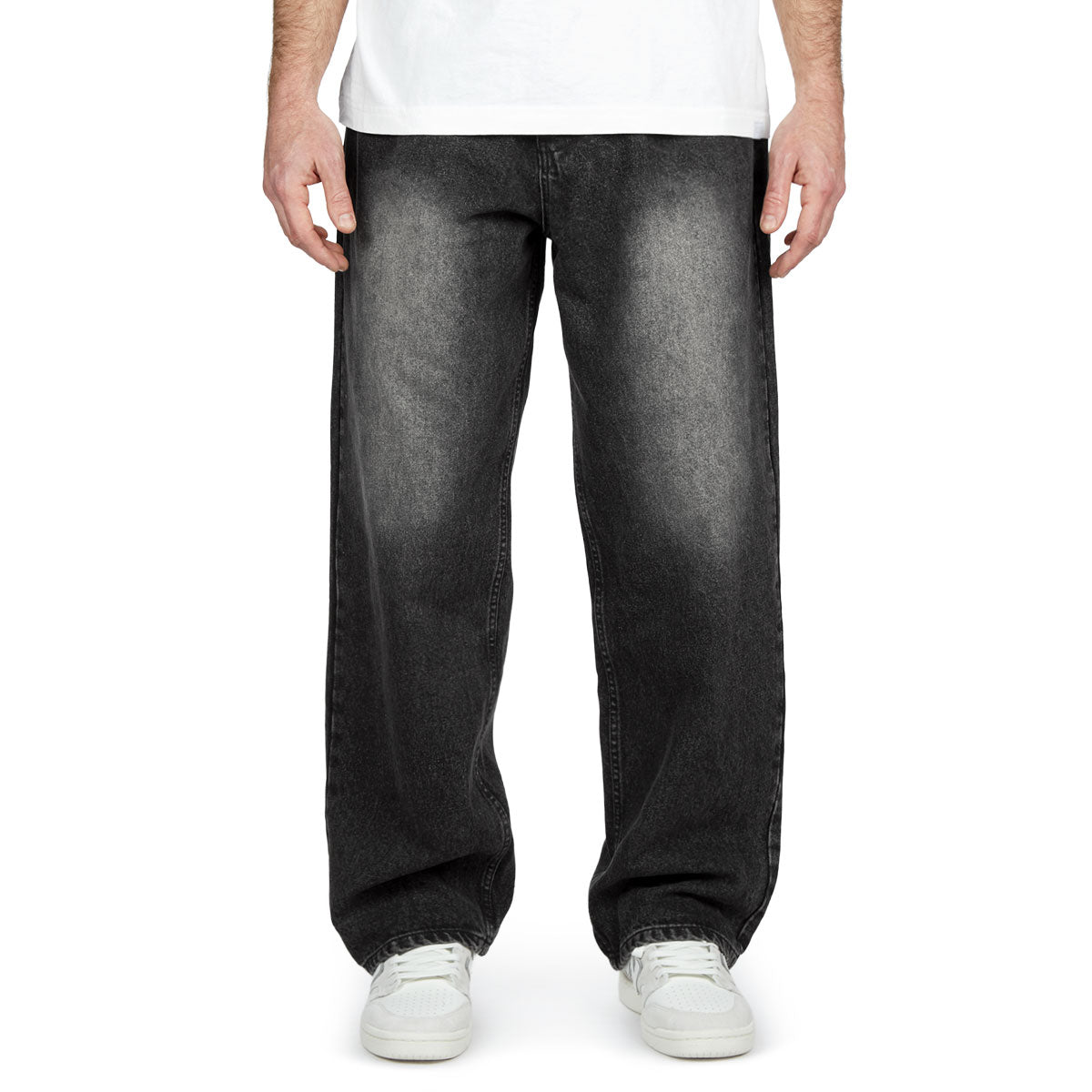 CCS Baggy Straight Denim Jeans - Pavement Black image 1