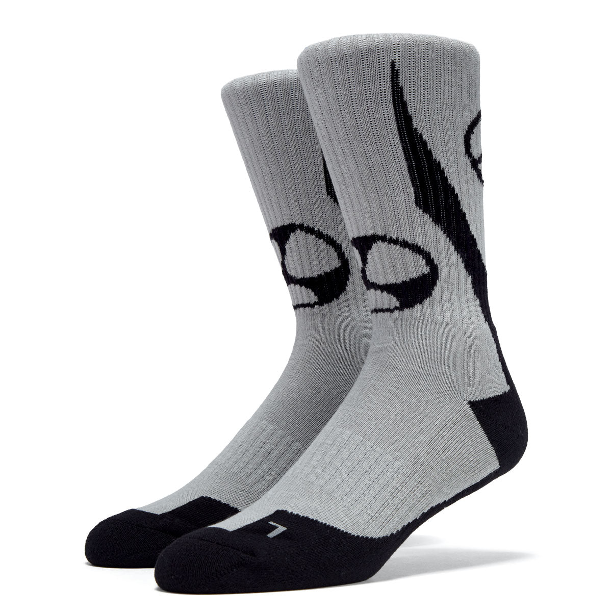 Limosine Leddy Socks - Grey/Black image 1