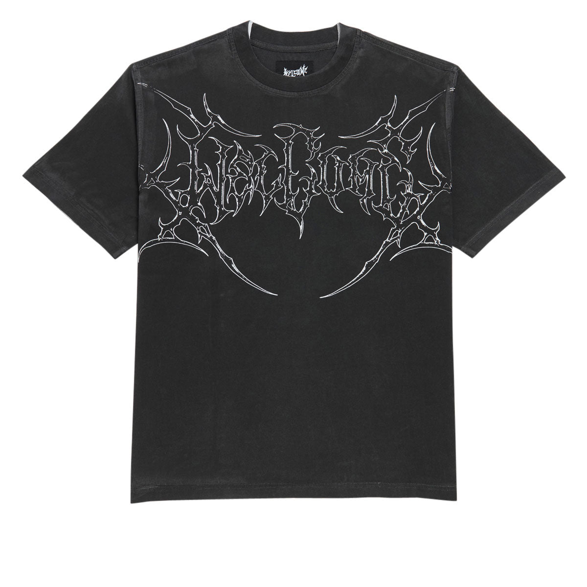 Welcome Grapple Camo Knit T-Shirt - Black/White image 1