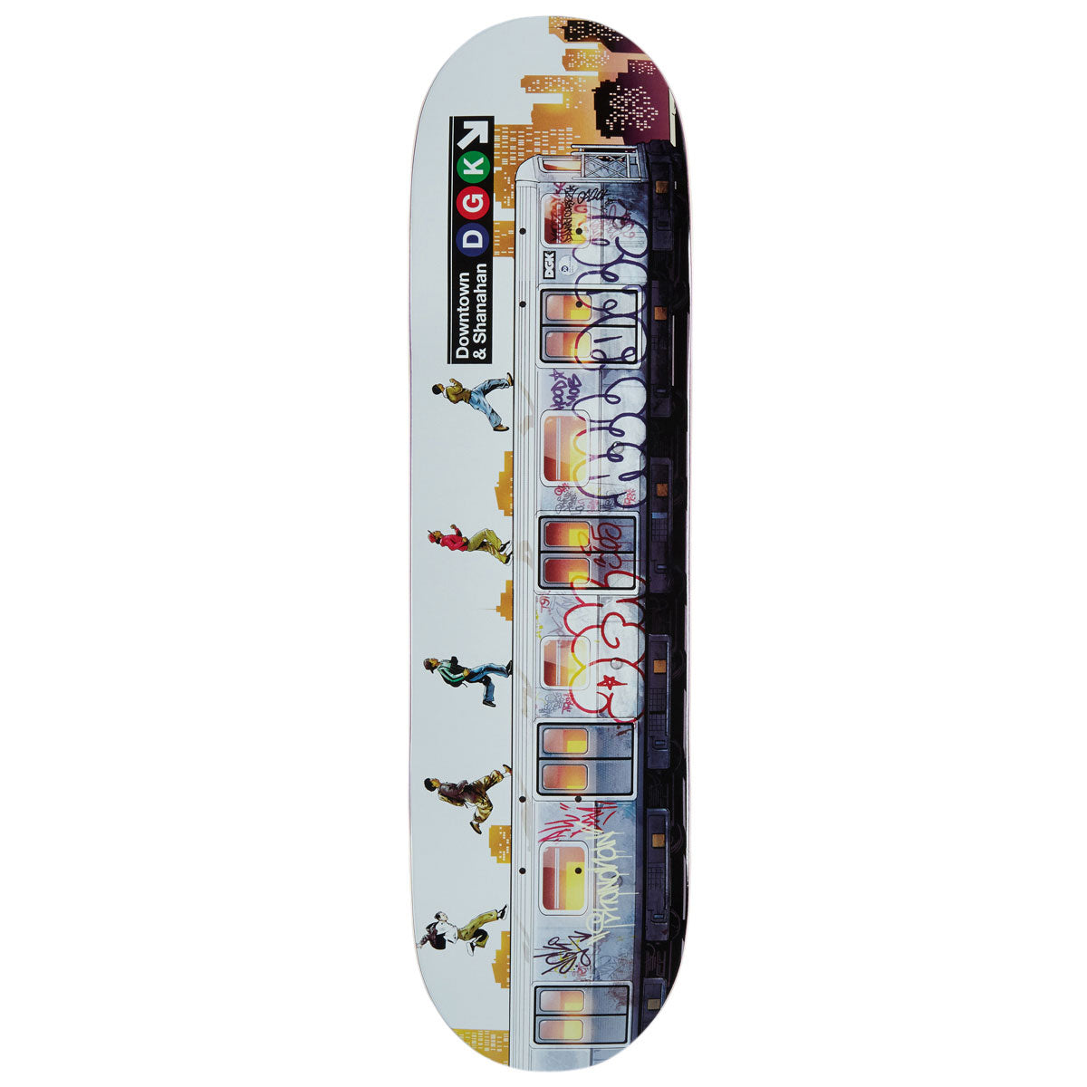 DGK Foot Patrol Shanahan Skateboard Deck - 7.80