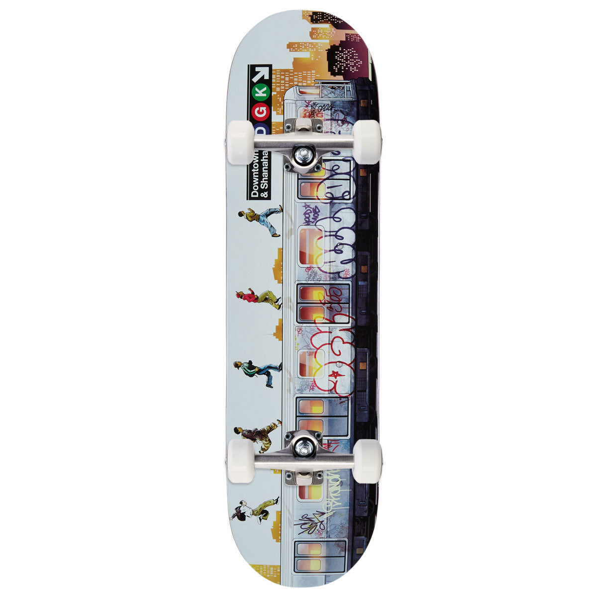 DGK Foot Patrol Shanahan Skateboard Complete - 8.25
